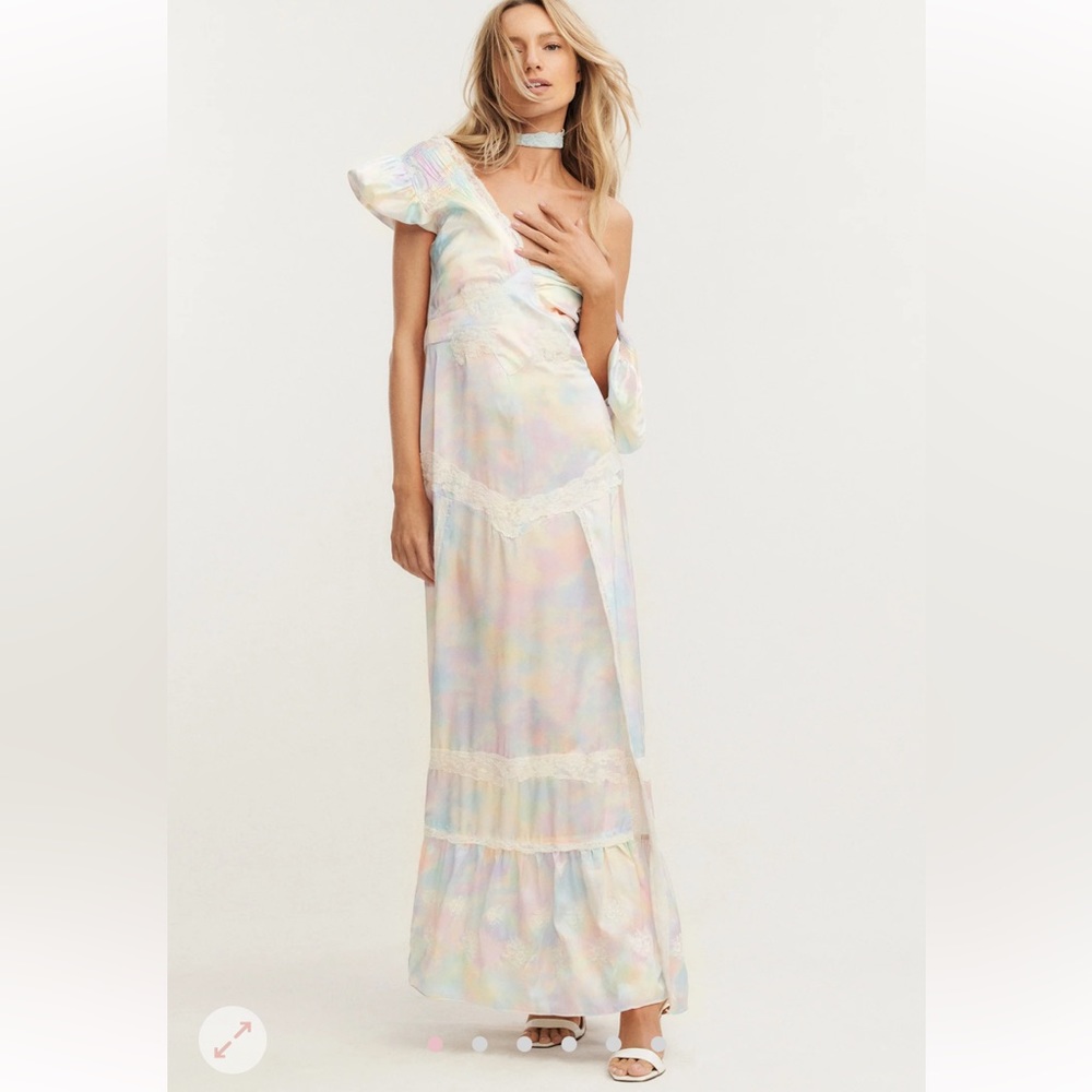 *reserved for sirenofthesun*  Gorgeous Loveshack fancy tie-dye dress
